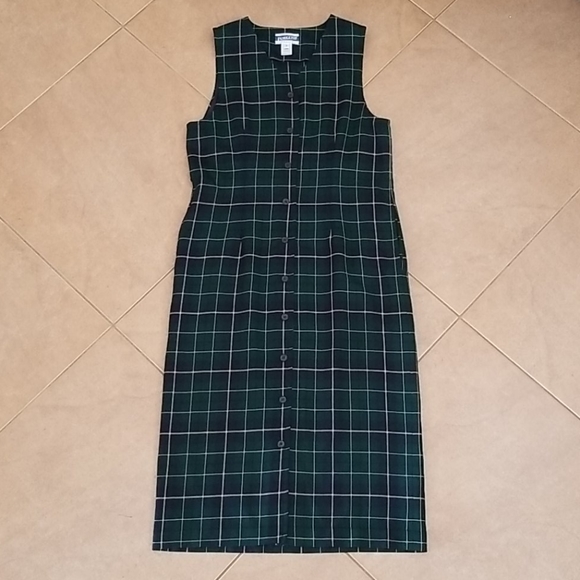 SOLD!!!VTG 60s Wool Maxi Dress - Picture 2 of 7